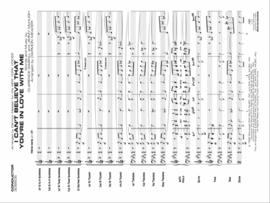 I Can't Believe That You're in Love with Me Jazz Ensemble scores gallery preview page 2
