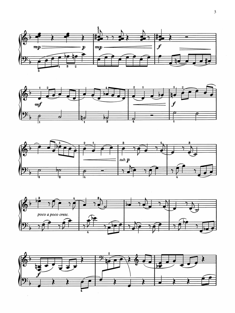 Invention in Blue - Piano Solo Piano Solo scores gallery preview page 2