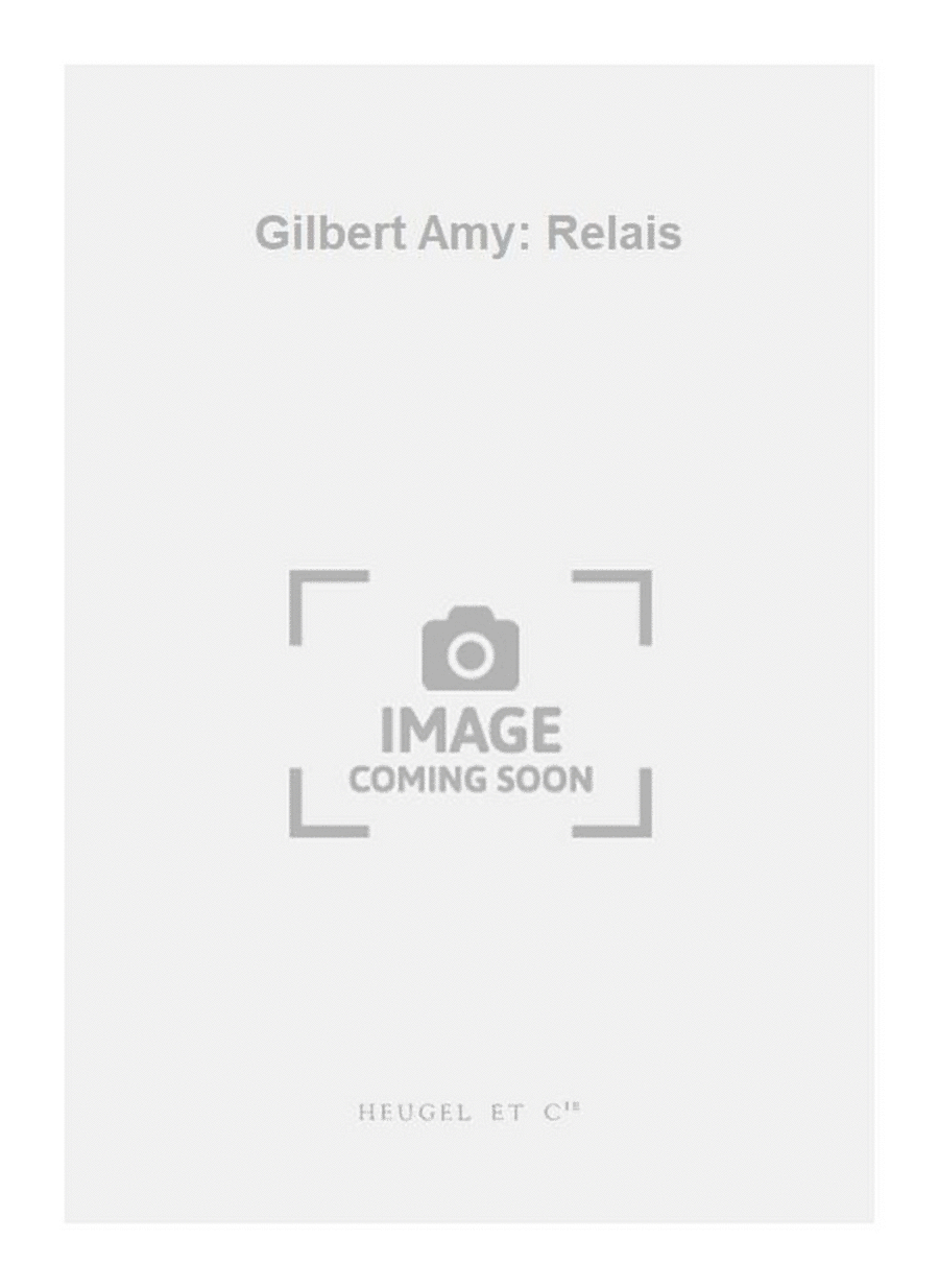 Gilbert Amy: Relais Horn scores gallery preview page 1