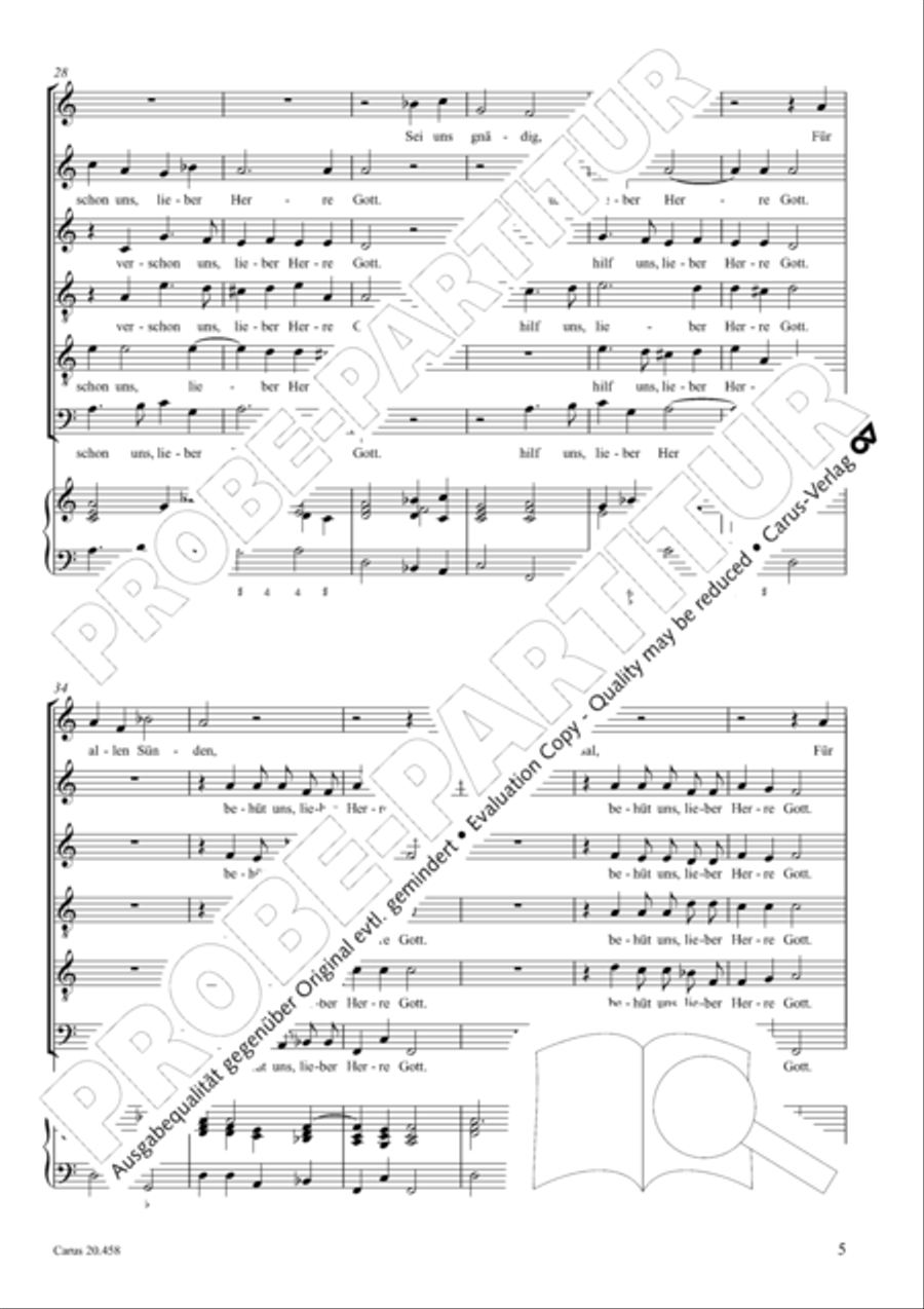 Litania Litania SATTB scores gallery preview page 6