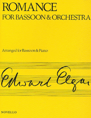 Book cover for Romance for Bassoon and Orchestra