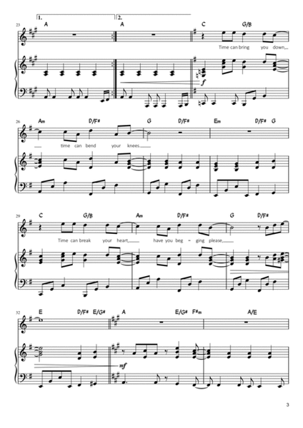 Tears in Heaven Sheet music for Soprano, Alto, Tenor, Bass voice (SATB)