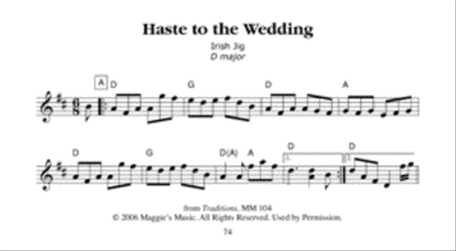 Maggie's Big Book of Celtic Tunes Dulcimer scores gallery preview page 6