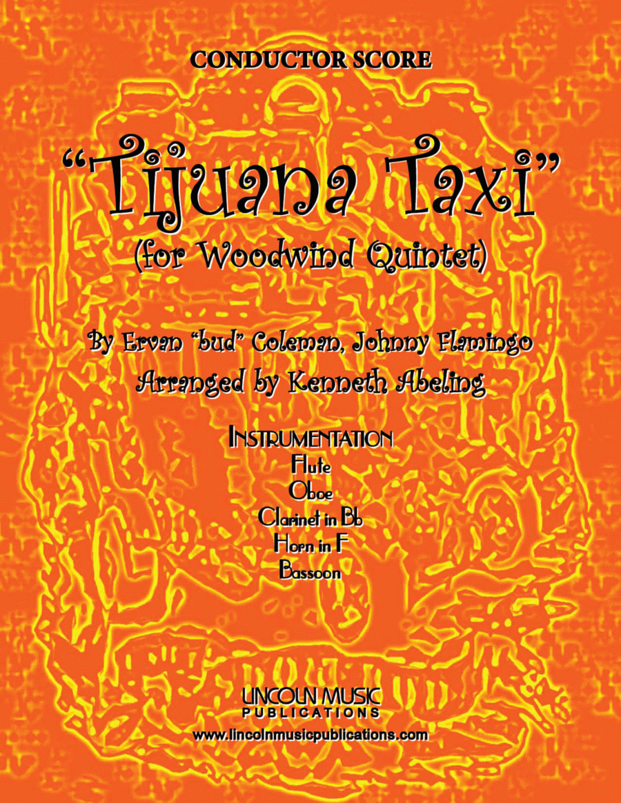 Tijuana Taxi Woodwind Quintet scores gallery preview page 1
