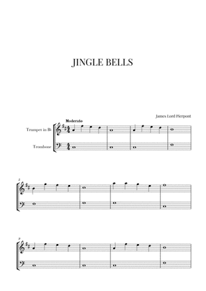 Book cover for Jingle Bells for Trumpet and Trombone