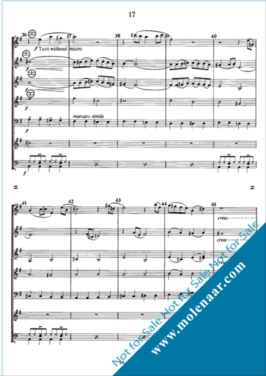 Sinfonia Alla Barocco Accordion Orchestra scores gallery preview page 21