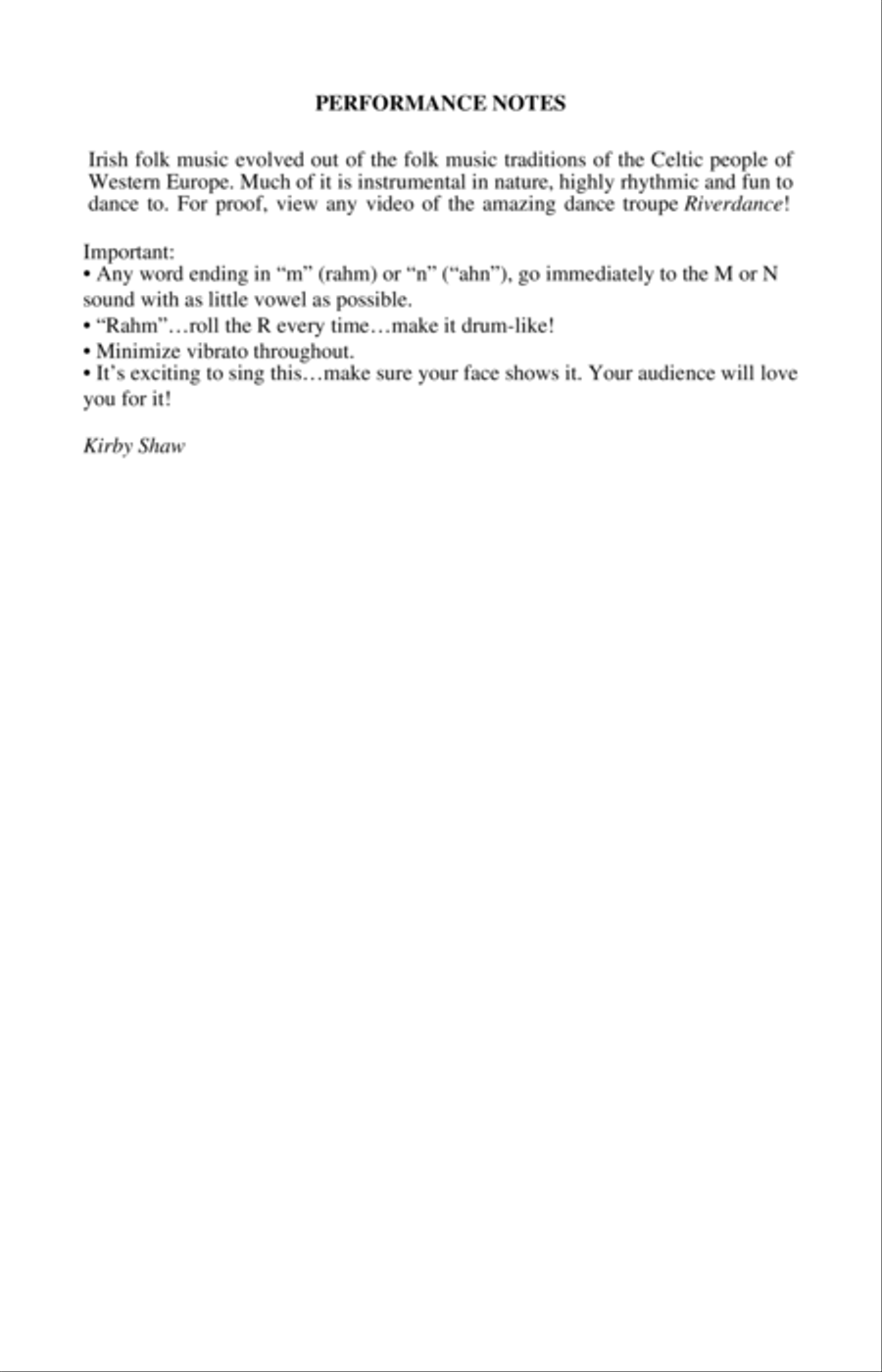 Irish Country Dance Irish Country Dance 4-Part scores gallery preview page 6
