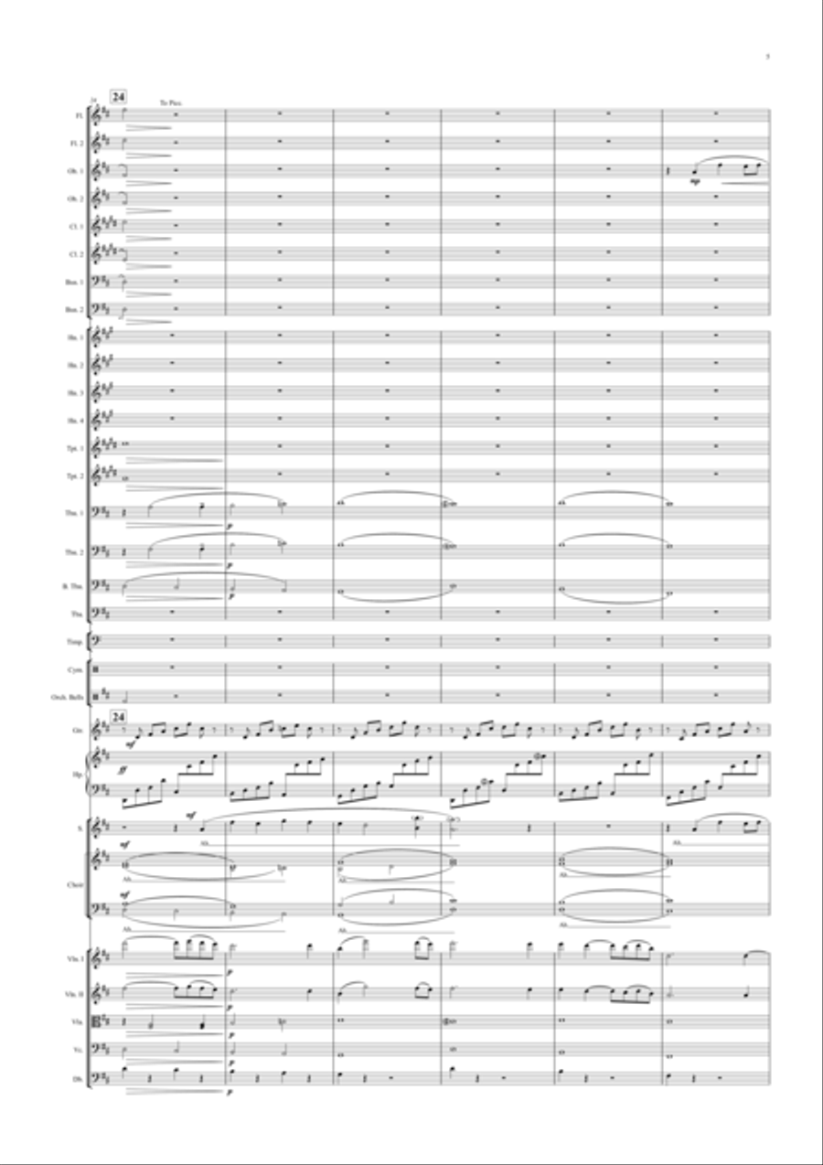 Once Upon A Time In The West Full Orchestra scores gallery preview page 5