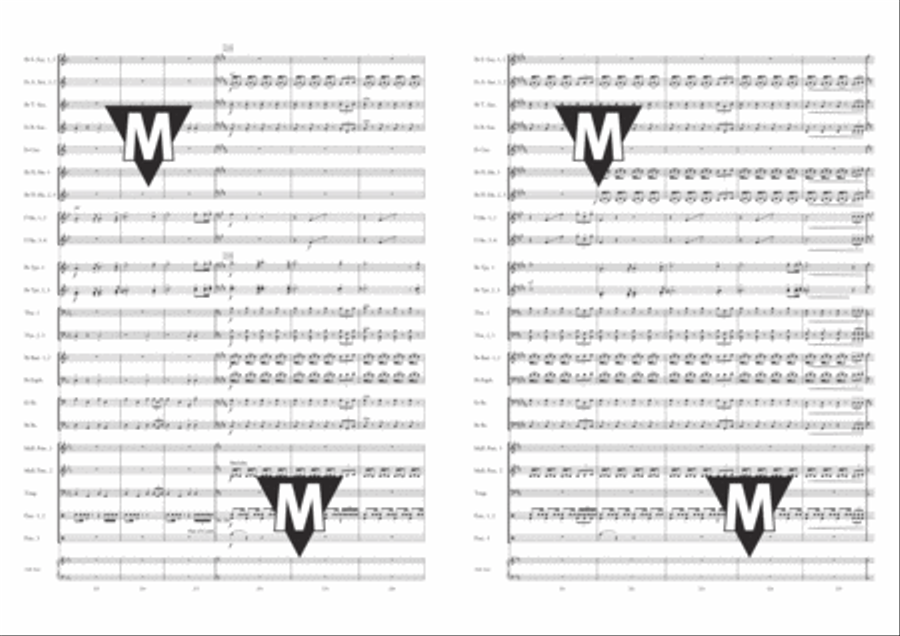 The Story of Anne Frank Fanfare Band scores gallery preview page 21