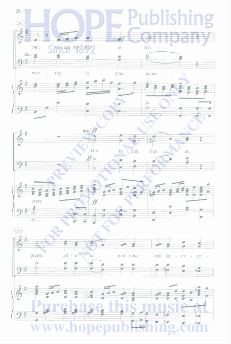 Here is the Love Here is the Love Choir scores gallery preview page 30
