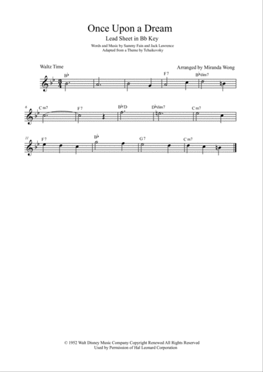 Once Upon A Dream Small Ensemble scores gallery preview page 2