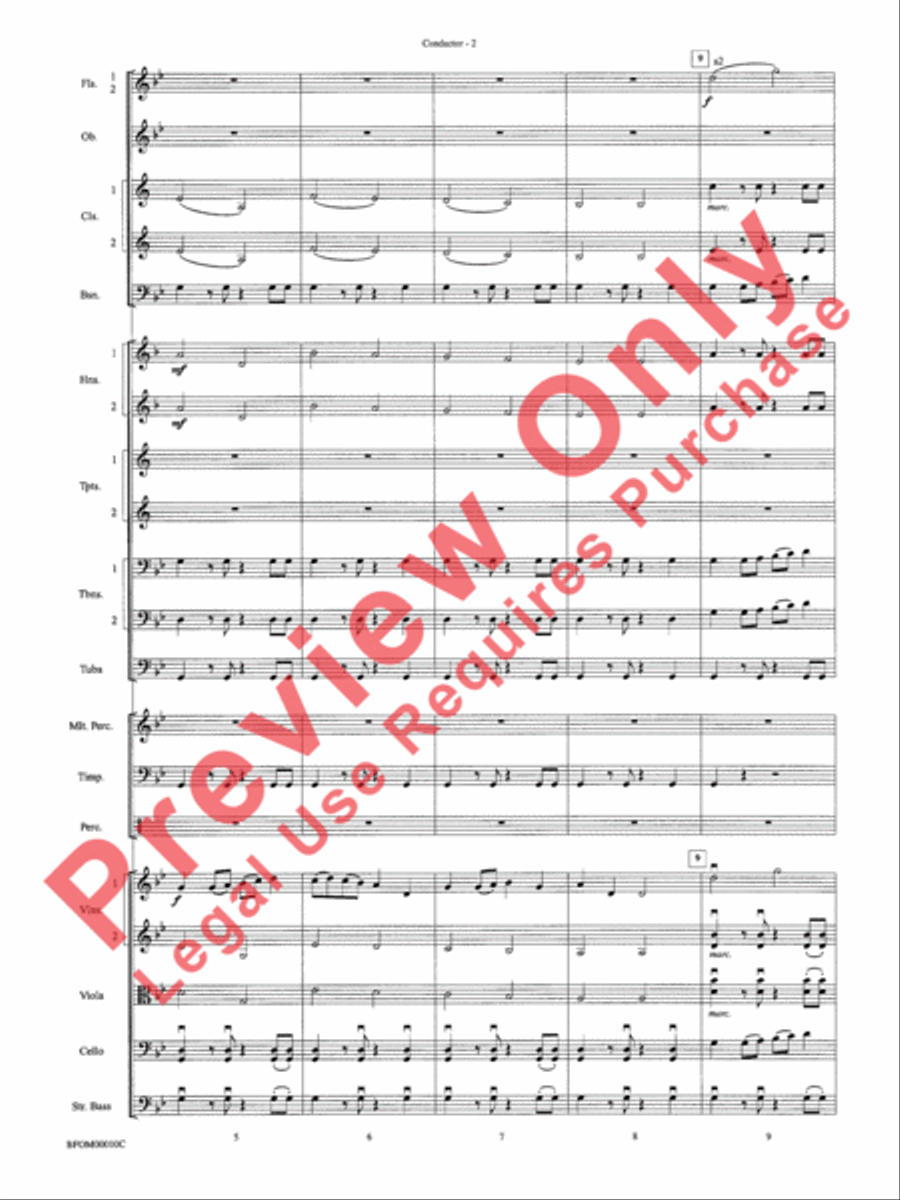 Aboriginal Rituals Full Orchestra scores gallery preview page 4