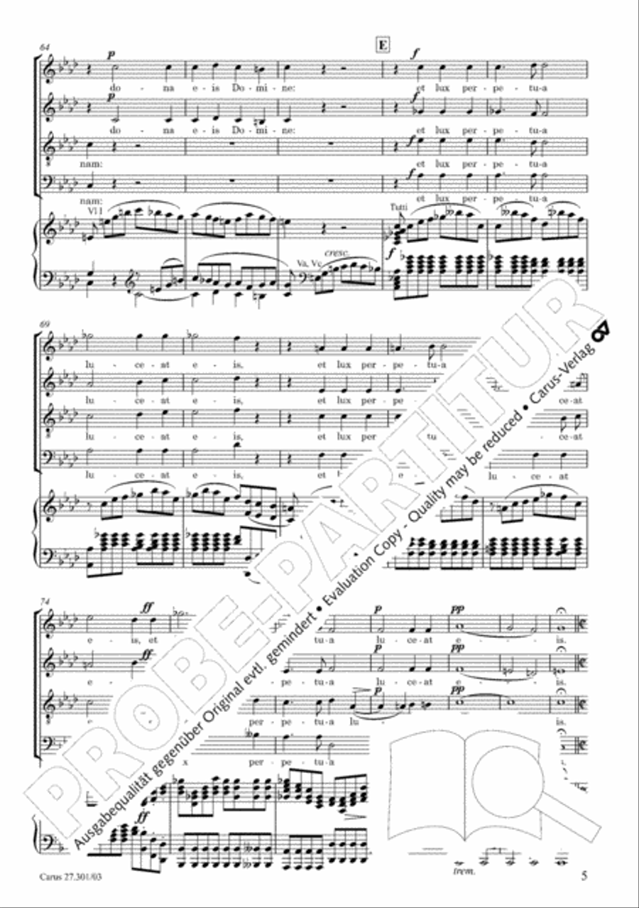 Requiem in F minor Requiem in F minor 4-Part scores gallery preview page 10