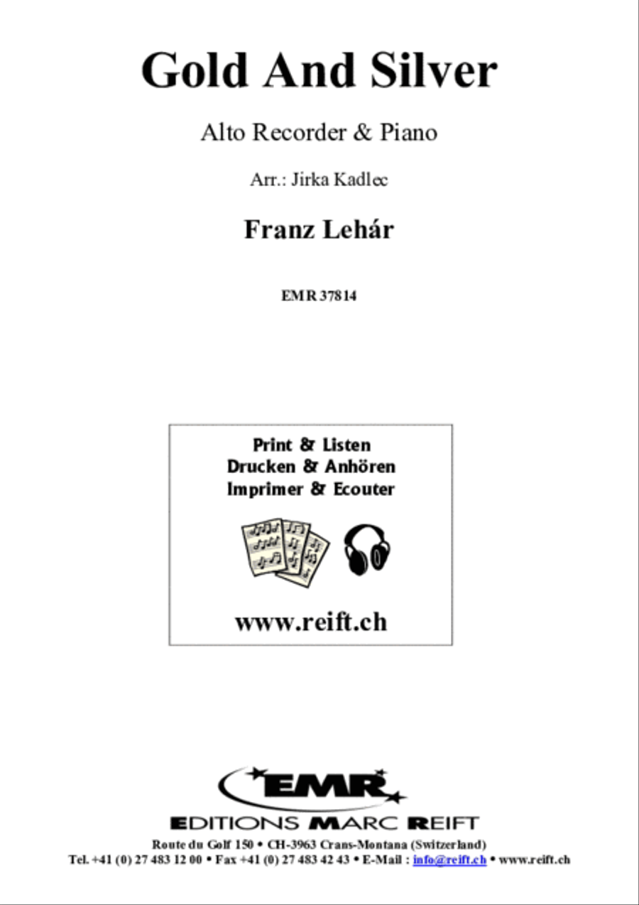 Gold And Silver Alto Recorder scores gallery preview page 2