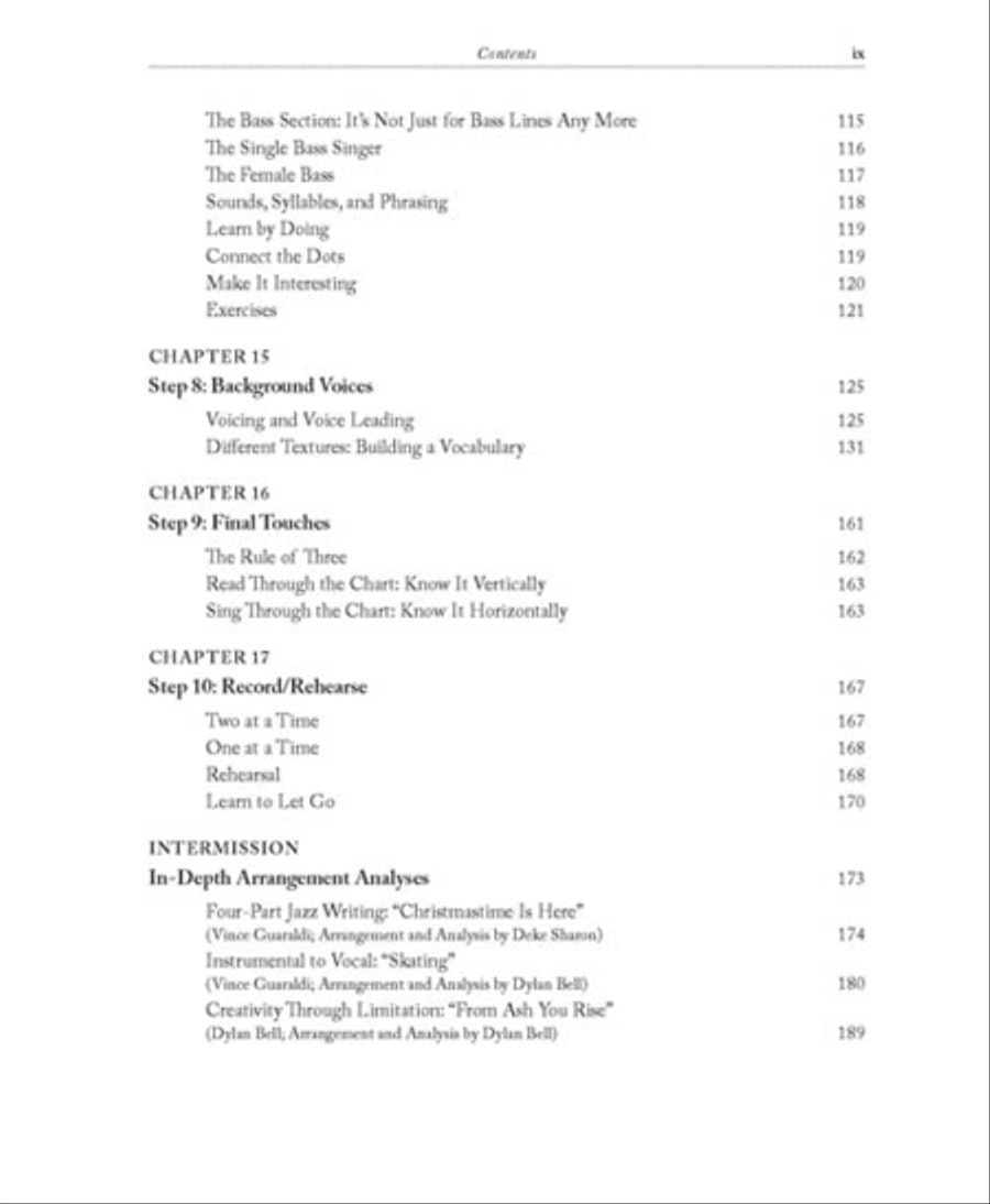 A Cappella Arranging A Cappella scores gallery preview page 6