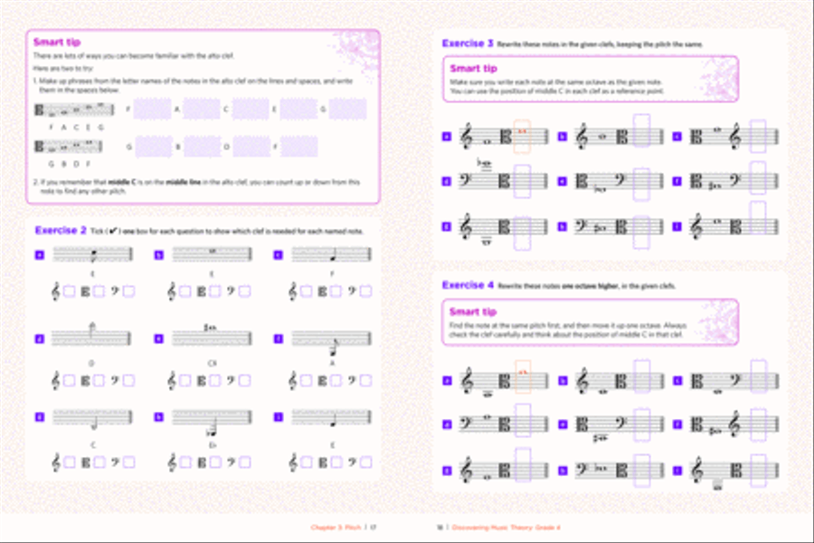 Discovering Music Theory Workbook Activity Books scores gallery preview page 5