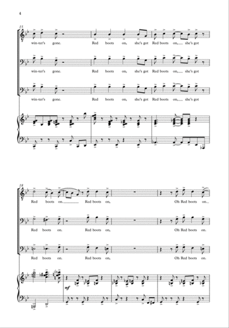 Red Boots On 3-Part scores gallery preview page 4