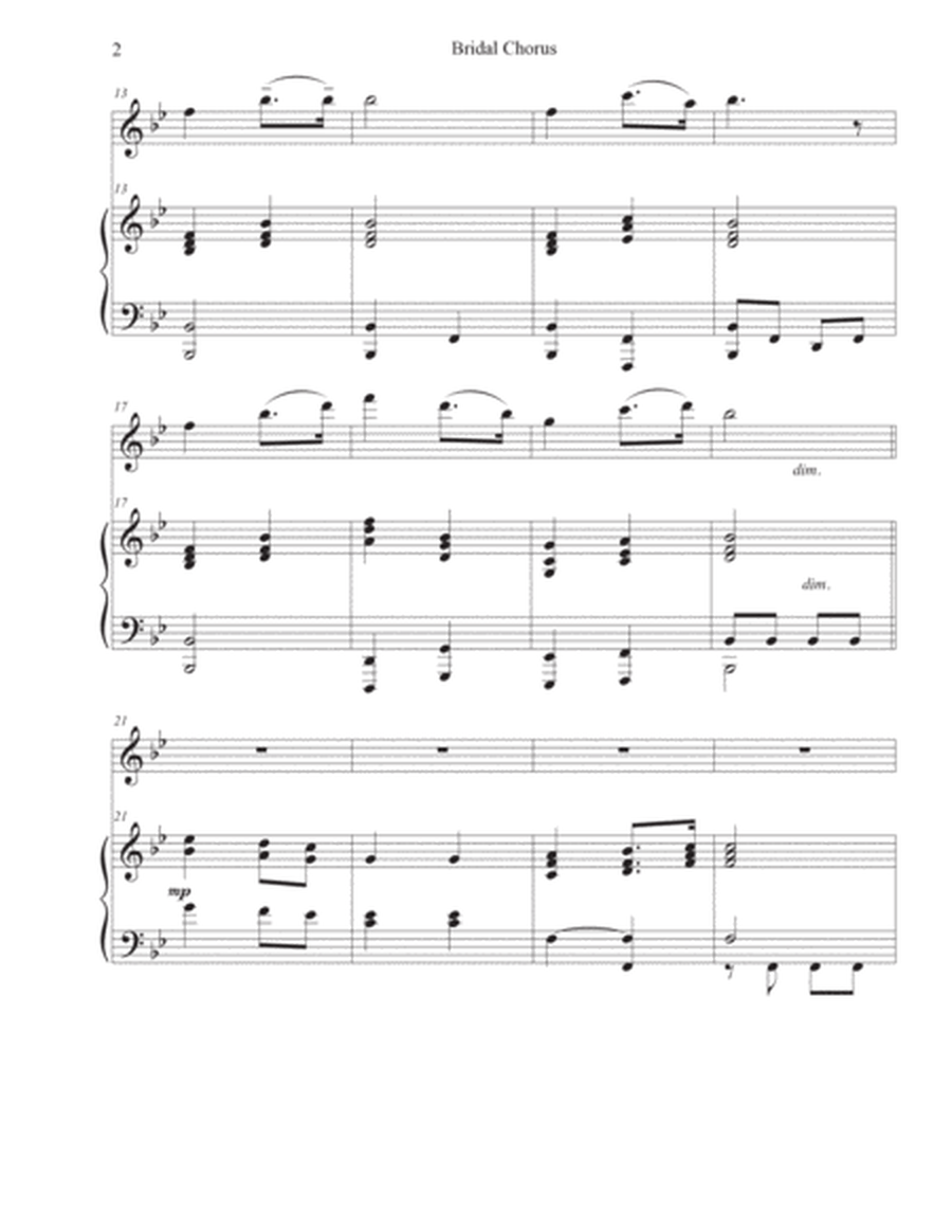 Bridal Chorus (Violin-Piano) image number null