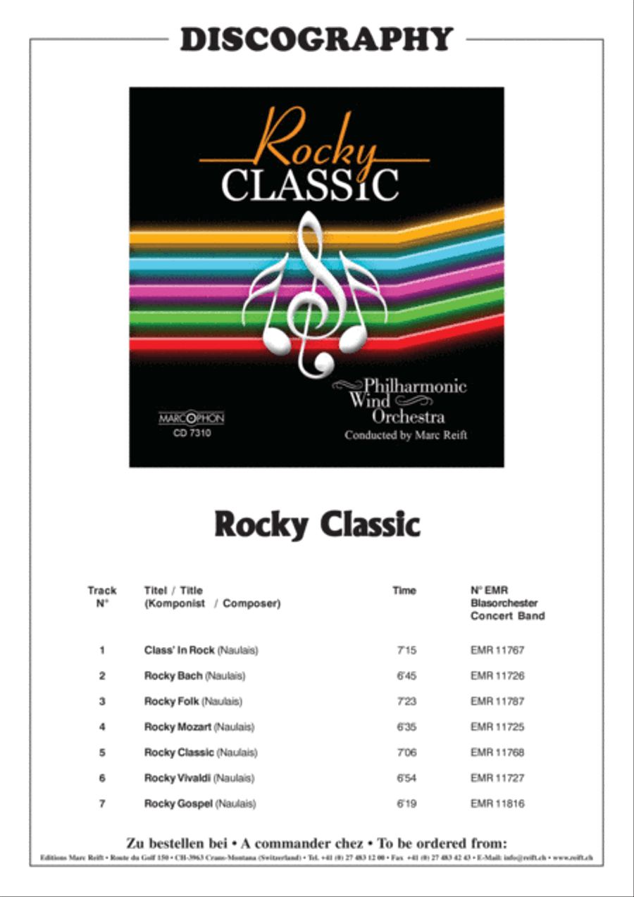 Rocky Folk Concert Band scores gallery preview page 3