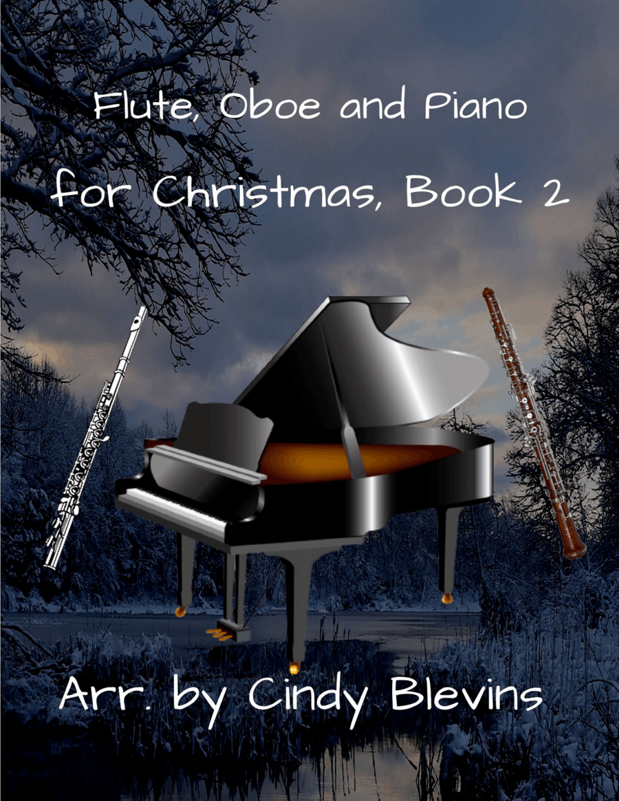 Flute, Oboe and Piano for Christmas, Book 2 (12 arrangements) Woodwind Duet scores gallery preview page 1