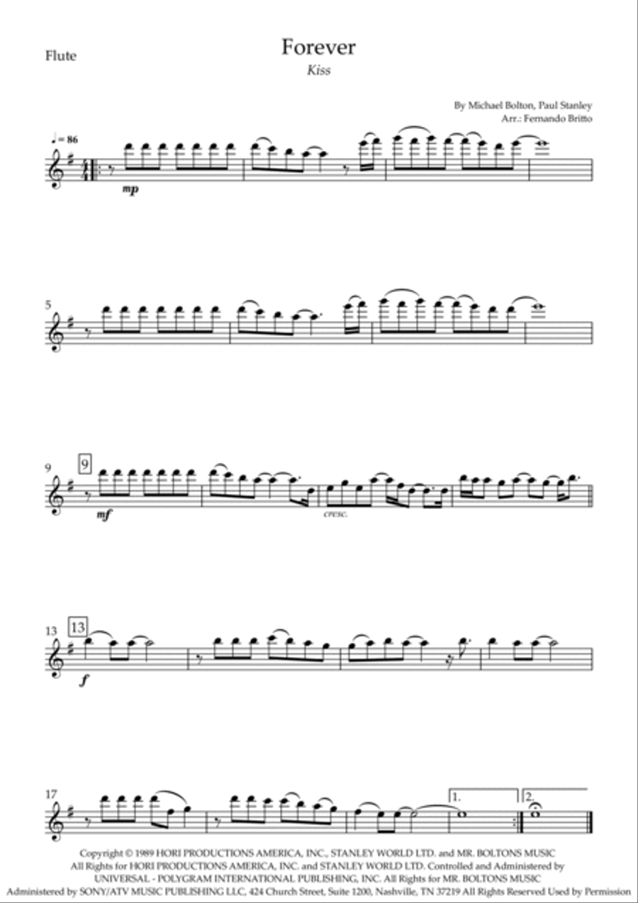 Forever Forever Large Ensemble scores gallery preview page 3