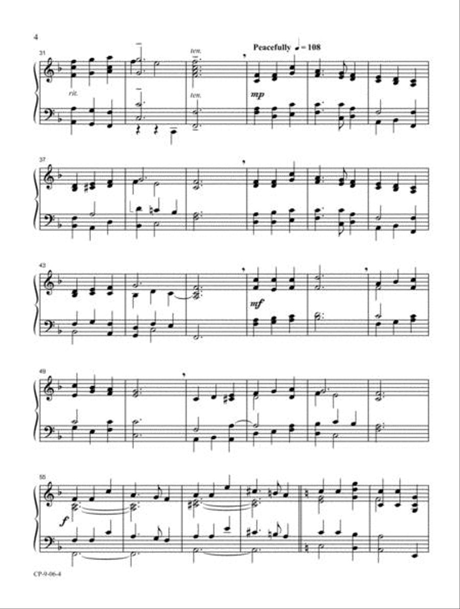The Church Pianist's Library, Vol. 1 Piano Solo scores gallery preview page 2
