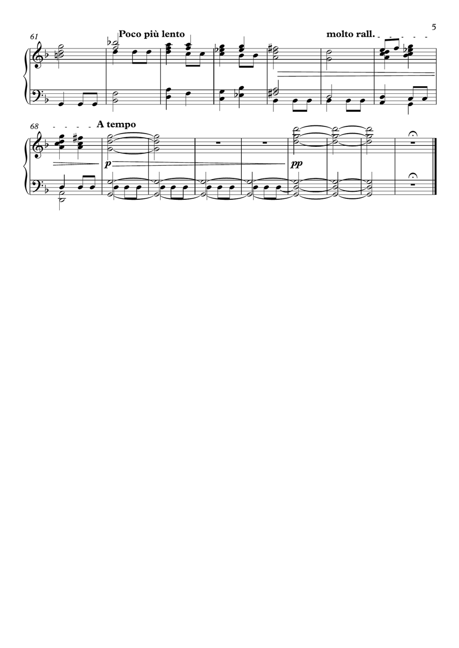 Capriol Suite, Piano Reduction for Solo Performance Piano Solo scores gallery preview page 4