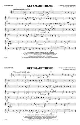 Get Smart Theme: 1st B-flat Clarinet