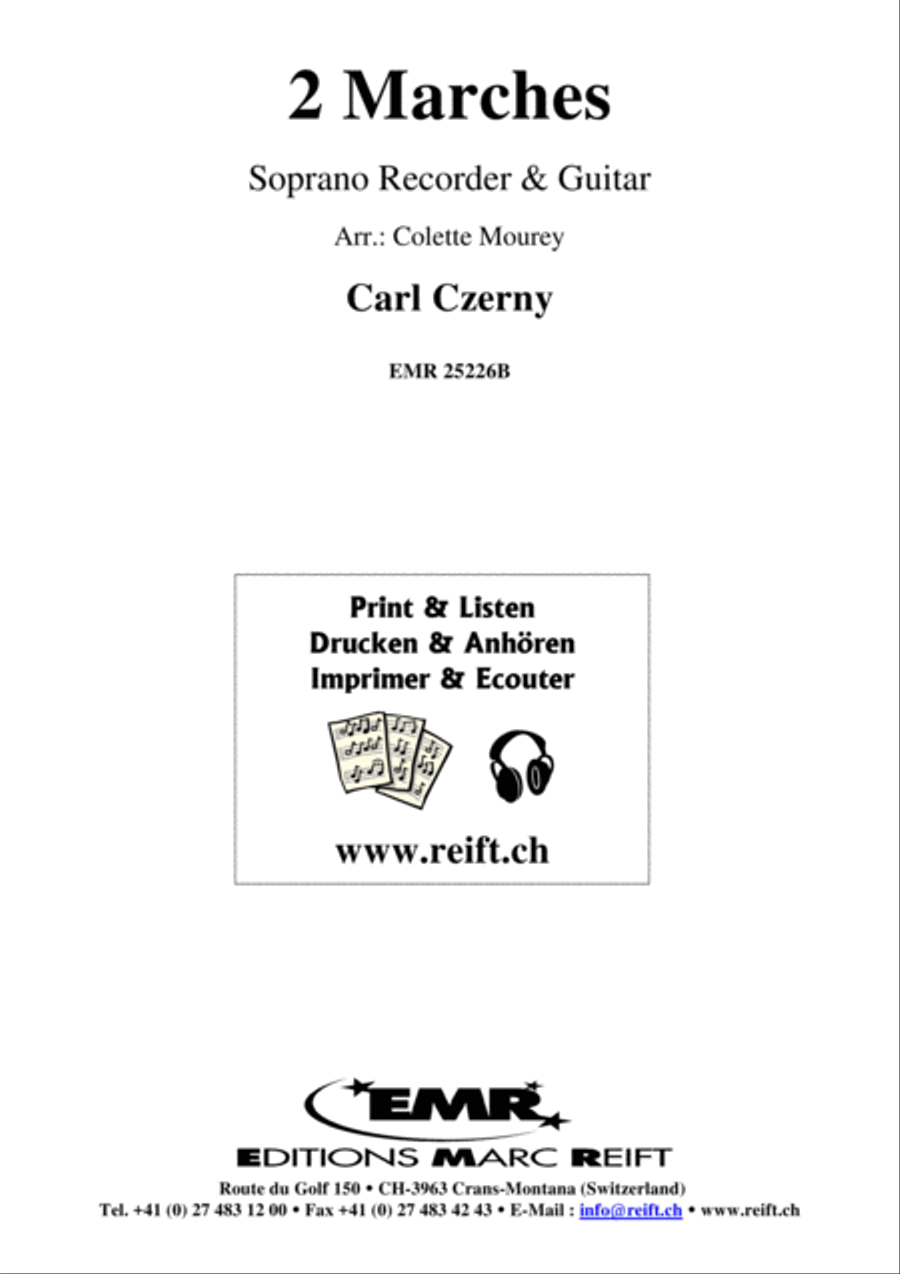 2 Marches 2 Marches Soprano Recorder scores gallery preview page 2