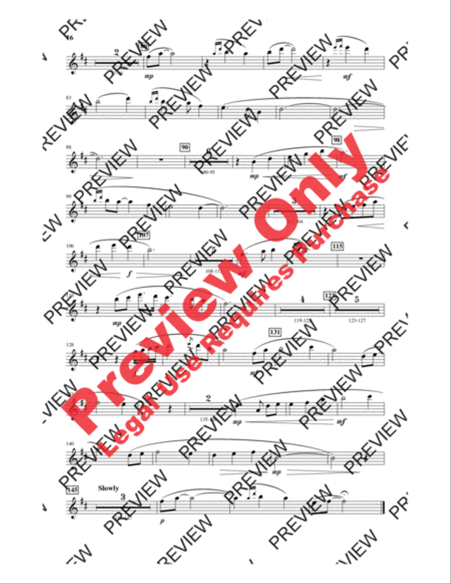 Celtic Christmas Lullaby 4-Part scores gallery preview page 16