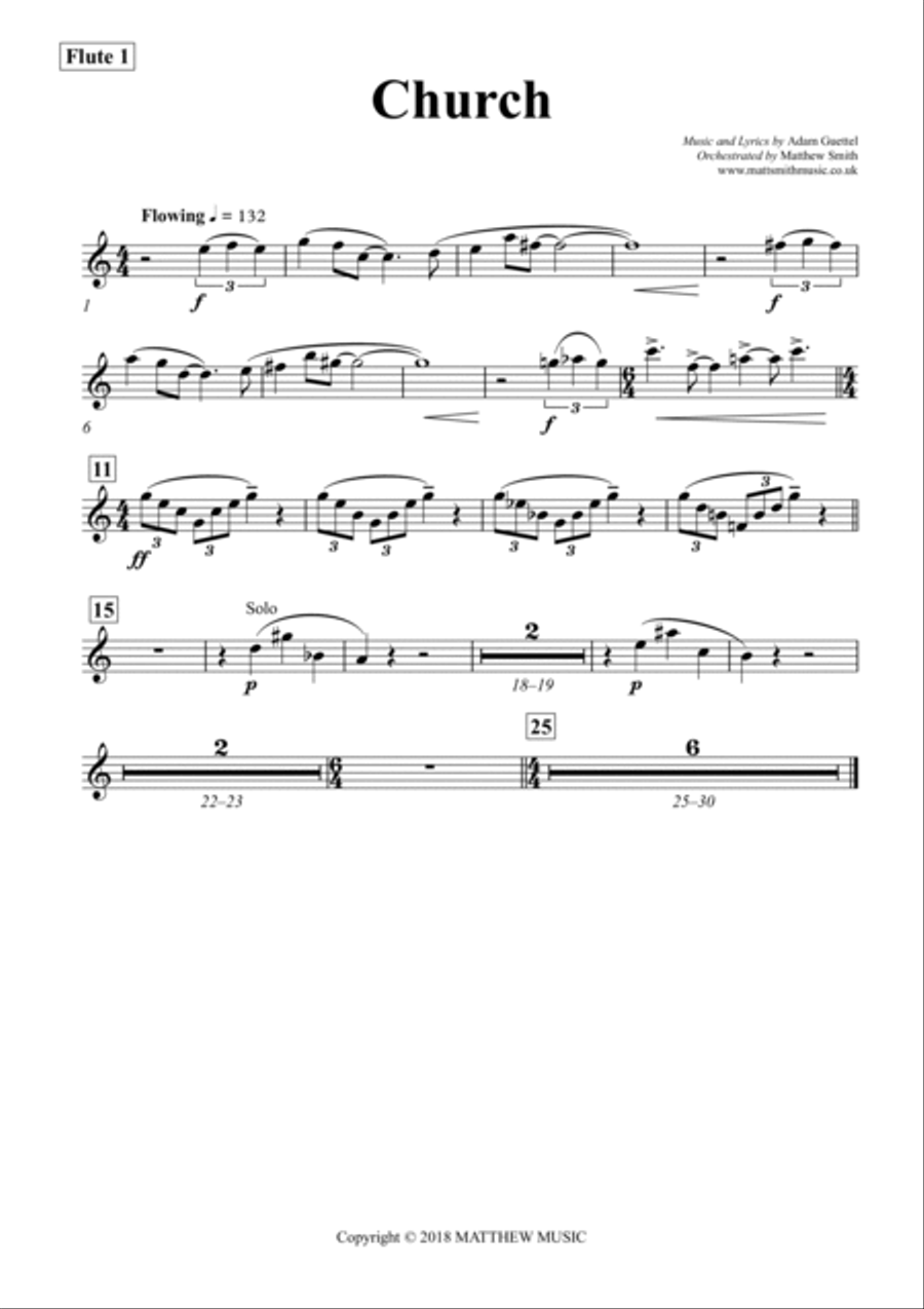 Church Full Orchestra scores gallery preview page 6