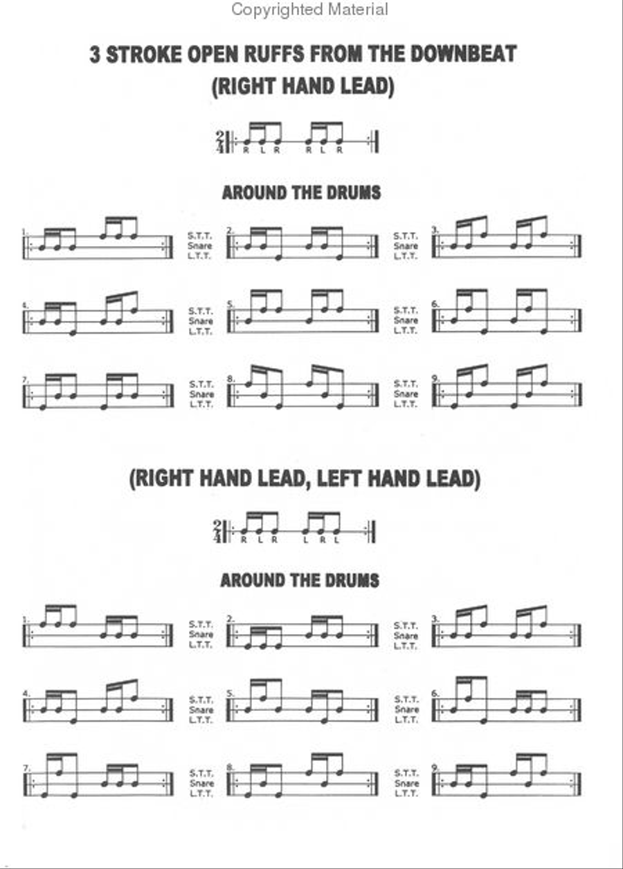 Rudiments Around The Drums Drums scores gallery preview page 3