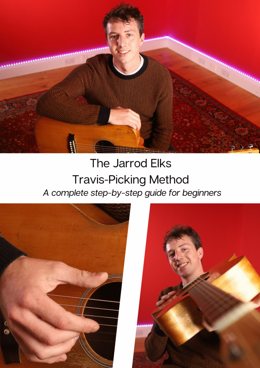 The Jarrod Elks Travis-Picking Method : A Complete Step-by-Step Guide for Beginners Acoustic Guitar scores gallery preview page 1