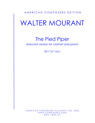 [Mourant] The Pied Piper (Piano Reduction)