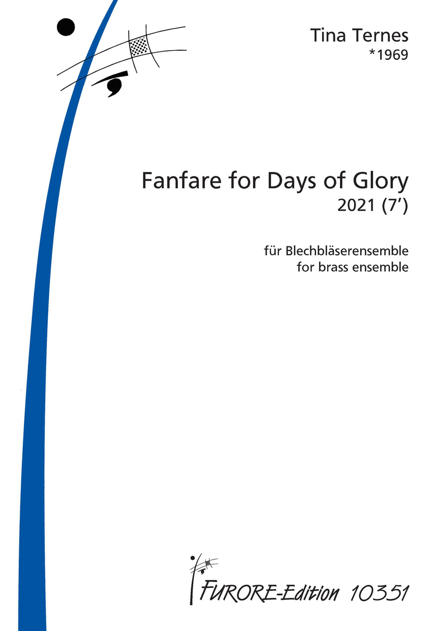 Fanfare for days of glory Brass Ensemble scores gallery preview page 1