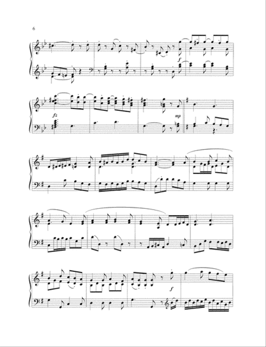 Classical Hymns Classical Hymns Piano Solo scores gallery preview page 4