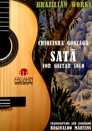 Book cover for SATÃ - CHIQUINHA GONZAGA - FOR GUITAR SOLO
