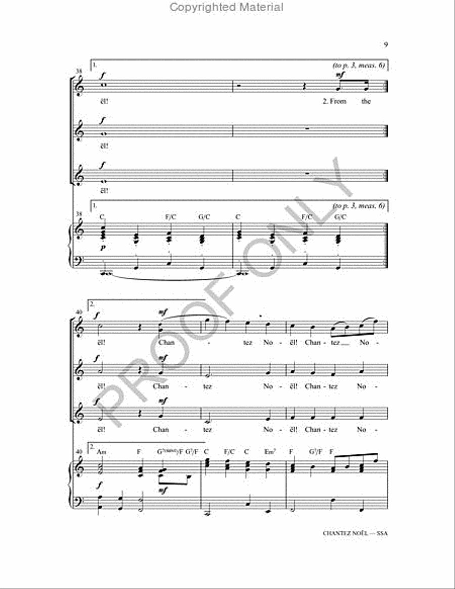 Chantez Noel Chantez Noel SSA scores gallery preview page 9