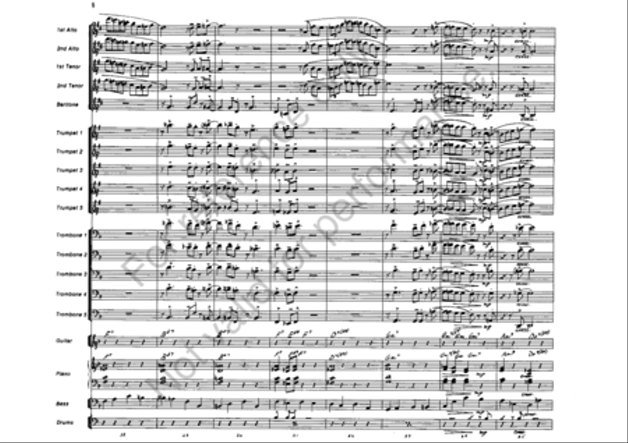 Cheesecake Jazz Ensemble - Sheet Music page 11