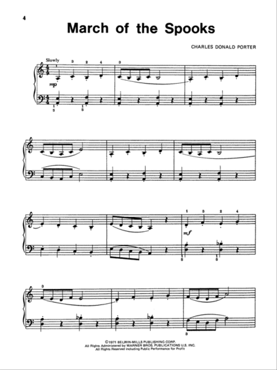 Program Solos (Various Composers) Piano Method scores gallery preview page 4