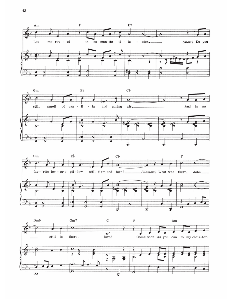 Yours, Yours, Yours! (from 1776) Piano, Vocal, Guitar scores gallery preview page 2