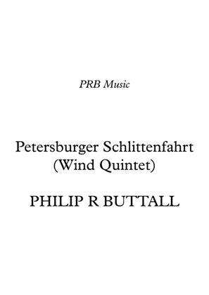 Book cover for Petersburger Schlittenfahrt (Wind Quintet) - Score