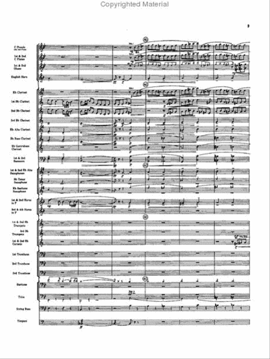 Thus Do You Fare, My Jesus Concert Band scores gallery preview page 7