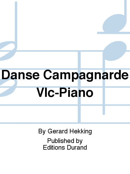 Danse Campagnarde Vlc-Piano
