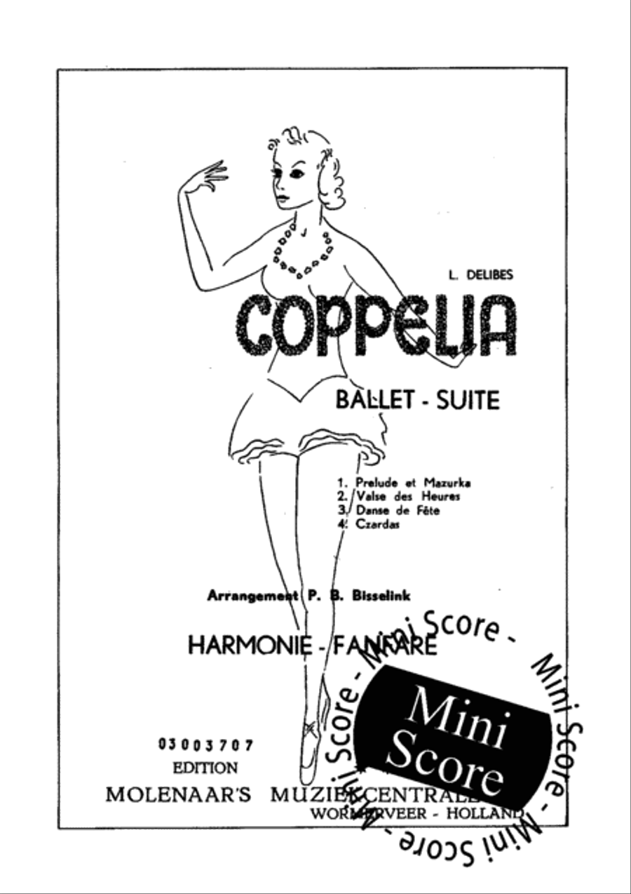 Coppelia Suite Concert Band scores gallery preview page 3