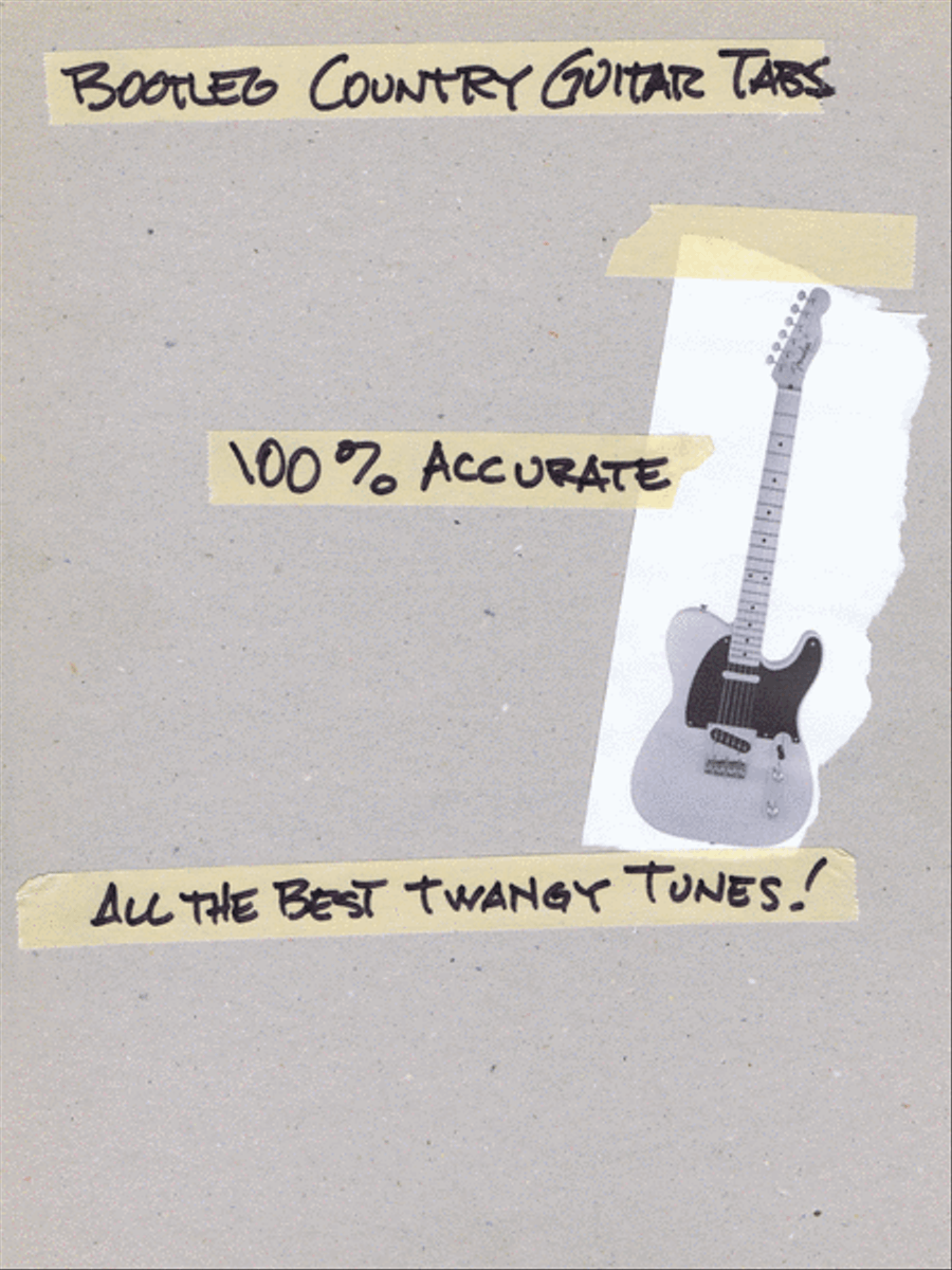 Bootleg Country Guitar Tabs Electric Guitar scores gallery preview page 1