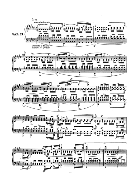 Symphonic Etudes - Robert Schumann 