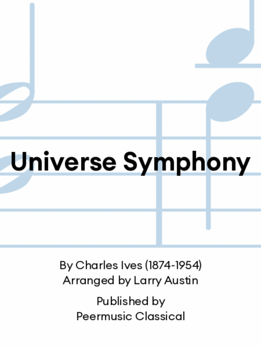 Universe Symphony Orchestra scores gallery preview page 1
