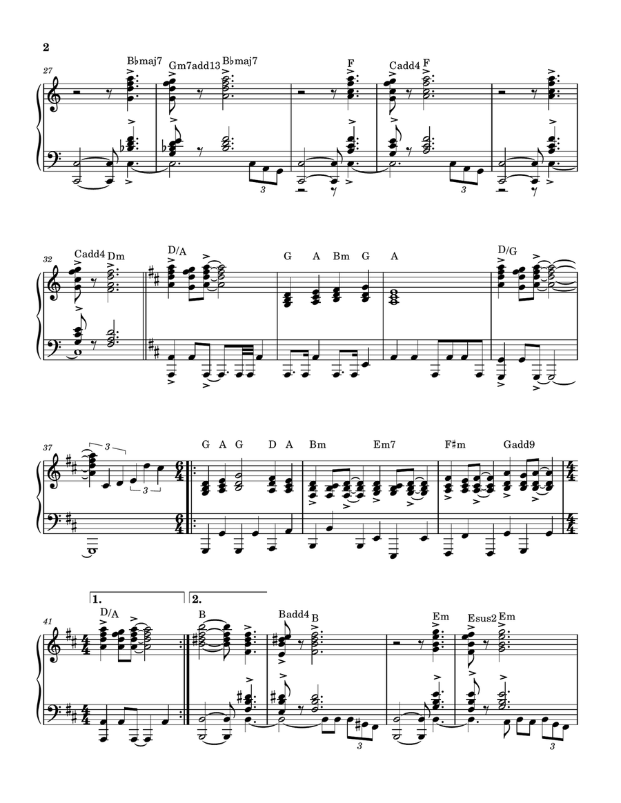 Behind The Lines Behind The Lines Piano, Vocal, Guitar scores gallery preview page 3