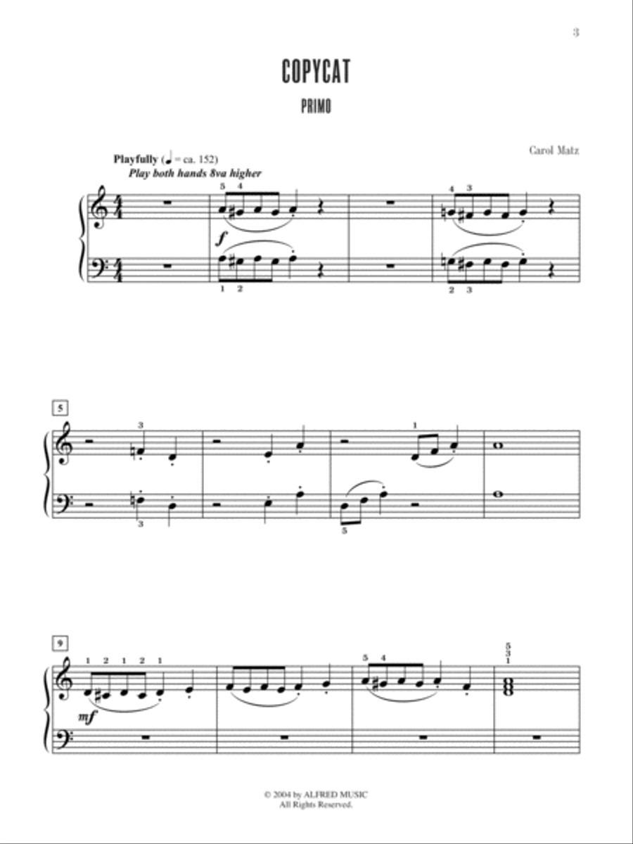 Contest Winners for Two, Book 2 Small Ensemble scores gallery preview page 8